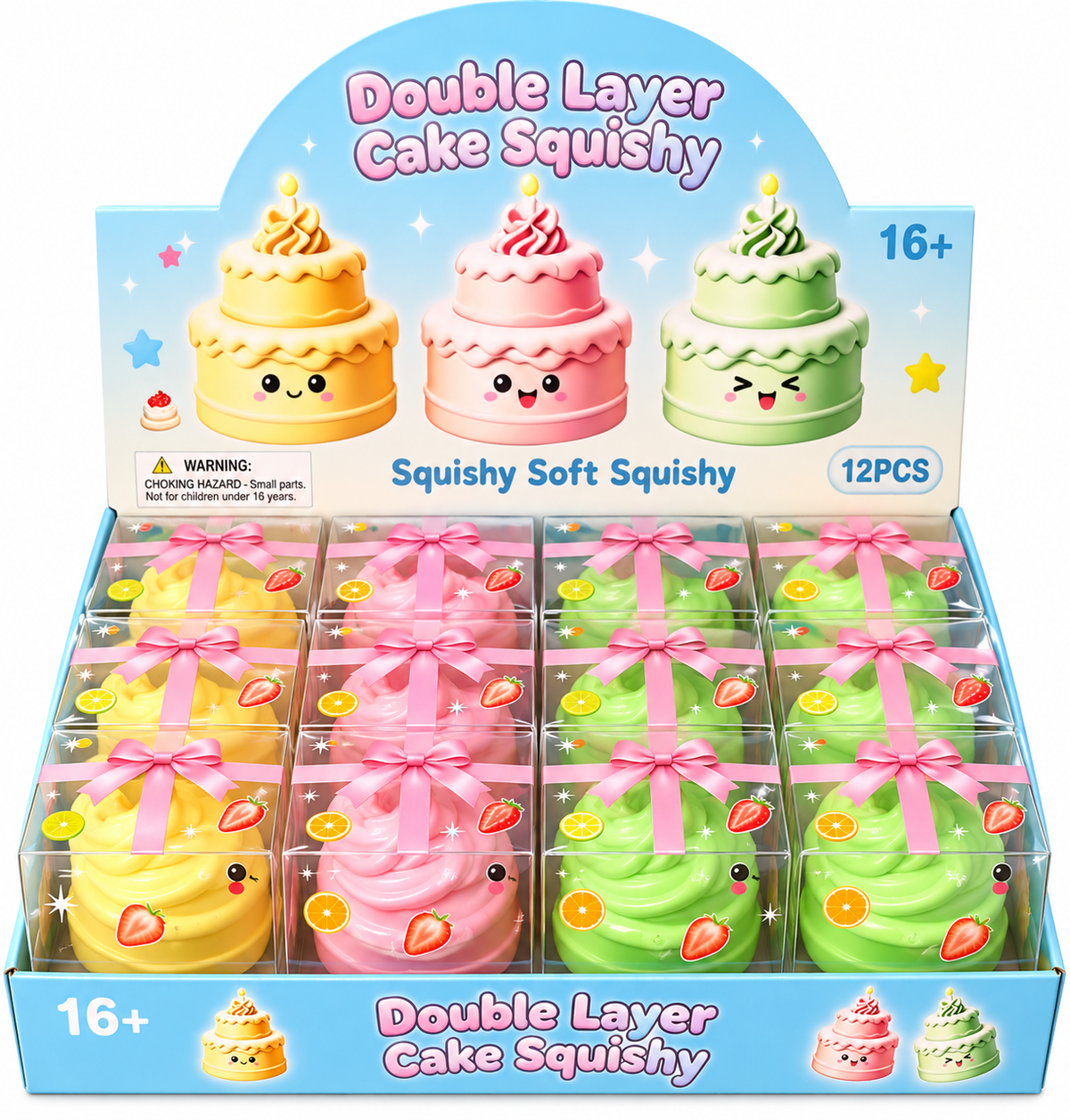 Squishy Crunchy Birthday Cake