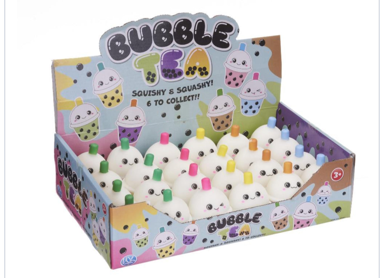 Squeeze Squishy 7.5cm x 5cm Bubble Tea Toy