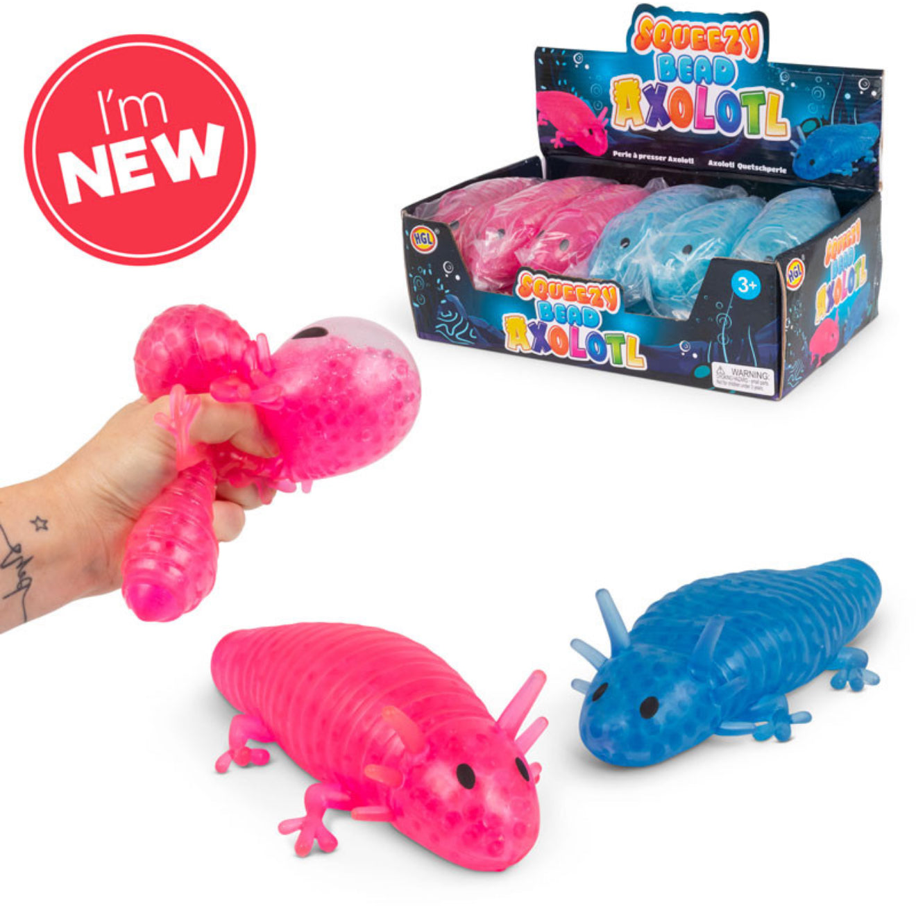 Squeezy Bead Axolot