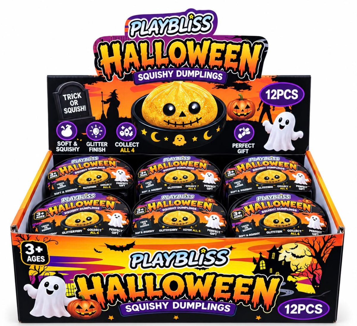 Halloween 8.5cm Squishy Dumpling