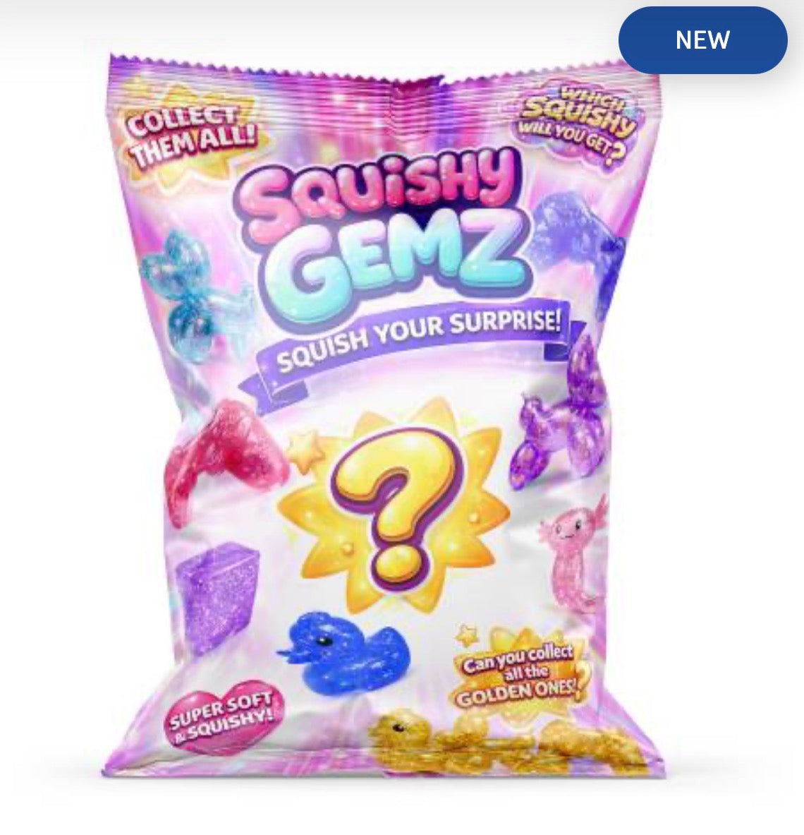 Squishy Gemz Surprise Sensory Toy Blind Bag