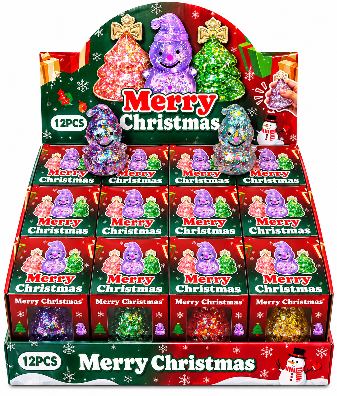 Squishy Maltose Christmas Snowman