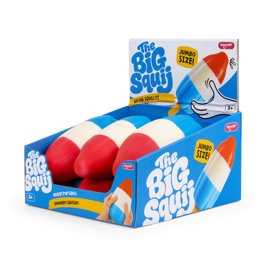 The Big Squij Rocket Pop Slow-Rise Squishy Toy