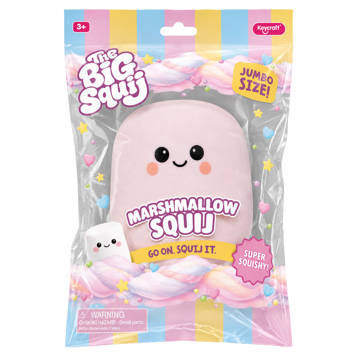 The Big Squij Marshmallow Slow-Rise Squishy Toy