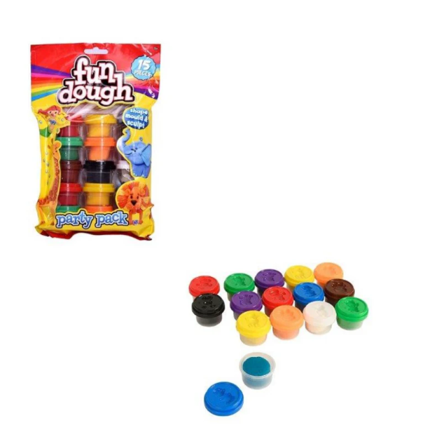 Fun Dough 15 Pot Party Pack Of Dough