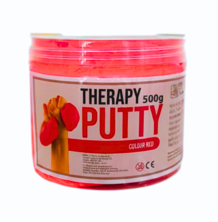 500g Therapy Putty : Red / Soft/Medium