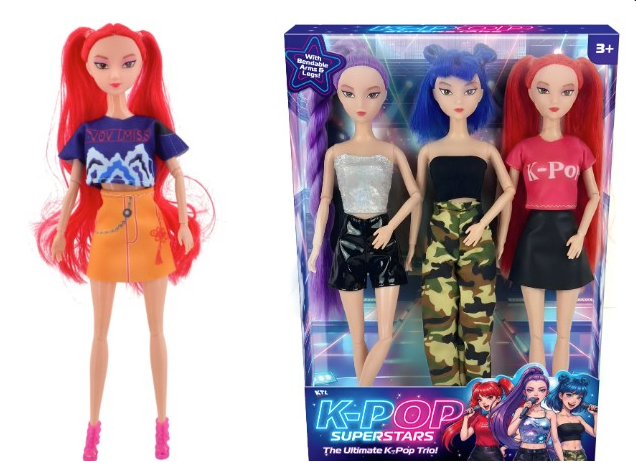 K-Pop Superstars Doll In Wbx 11.5"