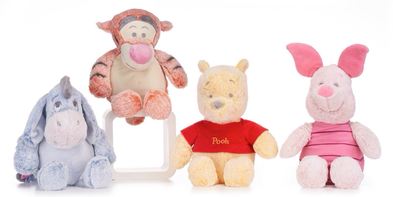 12"/30CM WTP SNUGGLE TIME S/3 GIFT 4 ASST