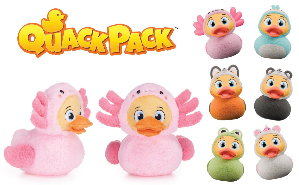 8.5"/22CM QUACK PACK DUCKS 6 ASST S/3 GIFT