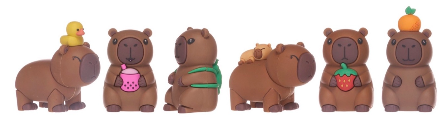 8CM CAPYBARA BLIND BOX 6 ASST (DB)