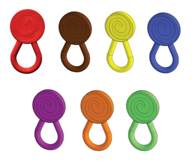 Chew Lolli Swirl Assorted Colours