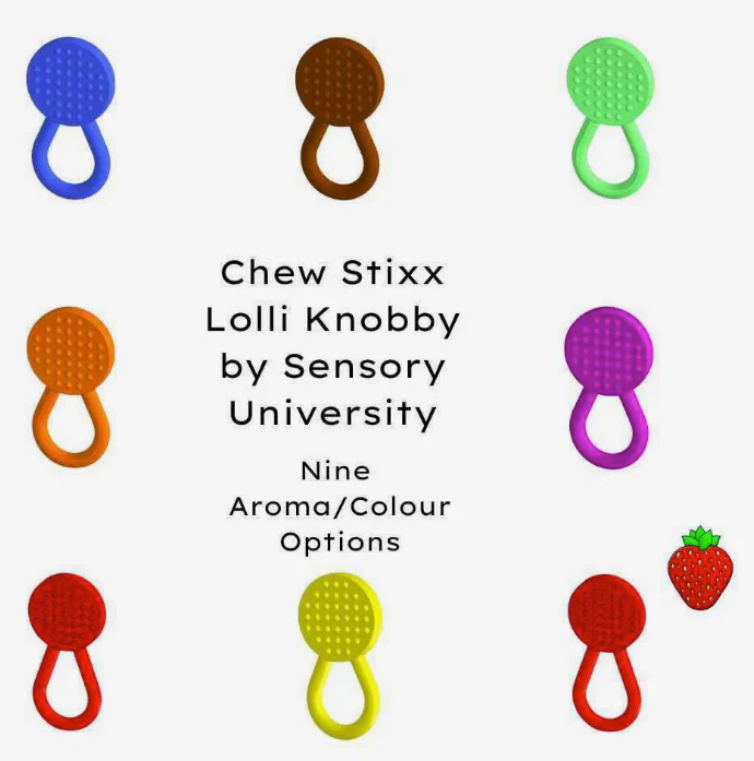 Chew Stixx Lolli Knobby Textured | One Chew Provided Only
