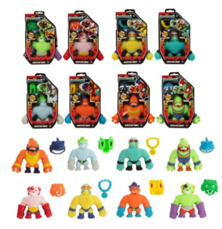 FlexX Slam-Page Wrestlers, 8 Assorted