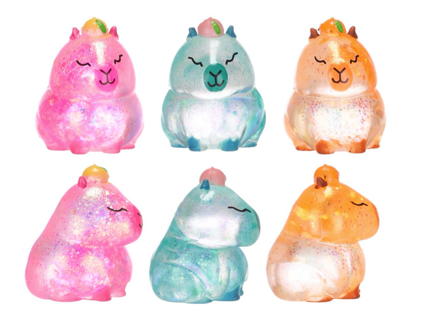 MALTOSE GLITTER CAPYBARA 3 ASST NO DB