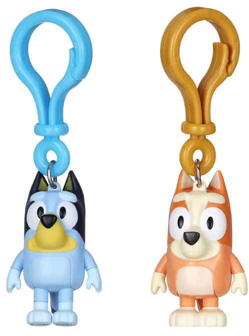 Bluey 3D Bag Clip - 5.5 cm Assorted