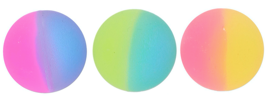 32MM 2-TONE JET BALL 3 ASST (TUB)