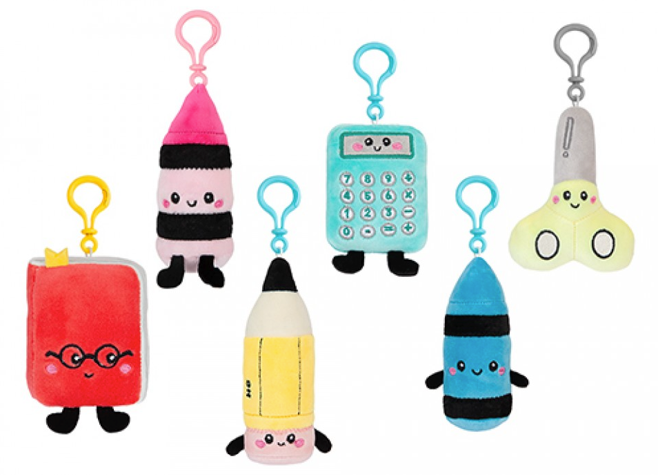 SOFTLINGS TUNIES CLIP ONS 12CM 7 ASSORTED
