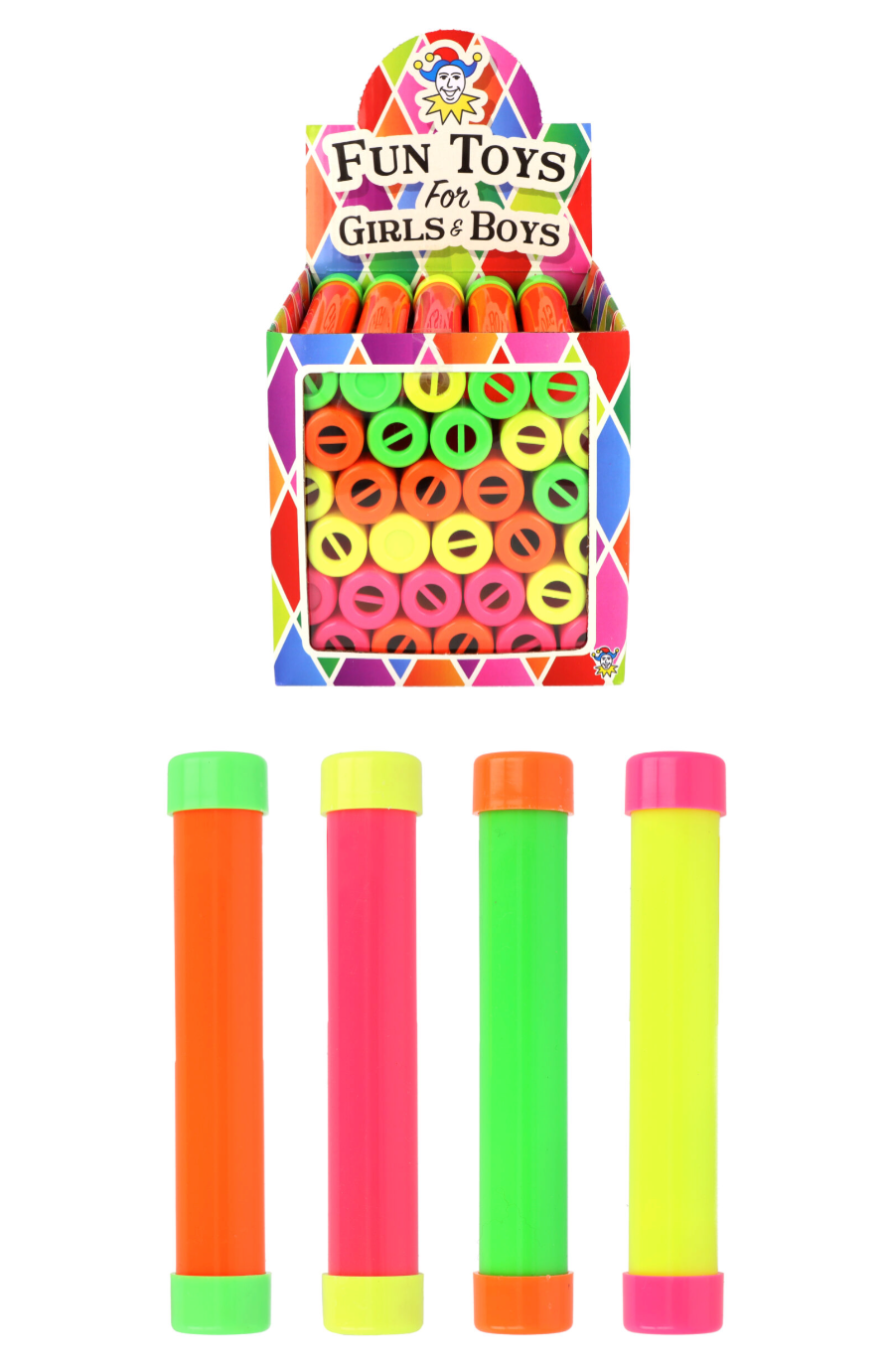 Groan Tube (14cm) 4 Assorted Colours
