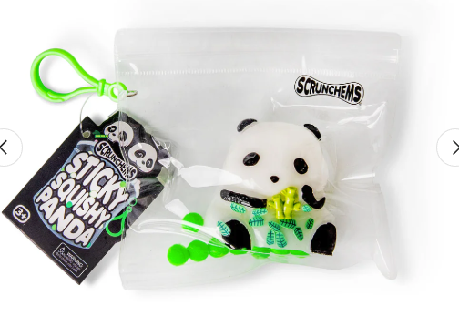 SCRUNCHEMS STICKY SQUISHY PANDA
