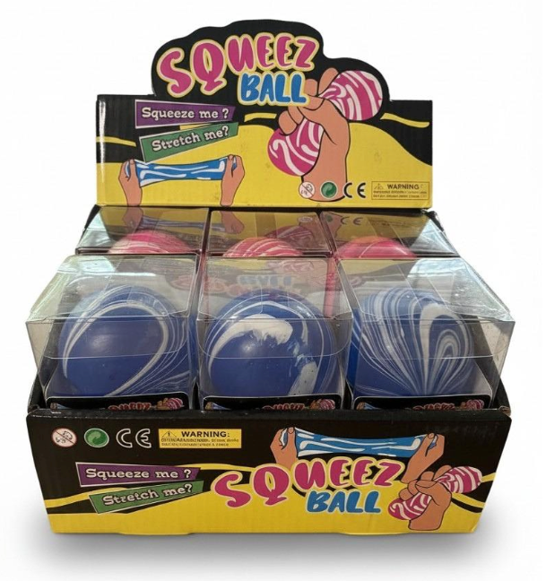 5cm Squeezy Marble Maltose Ball