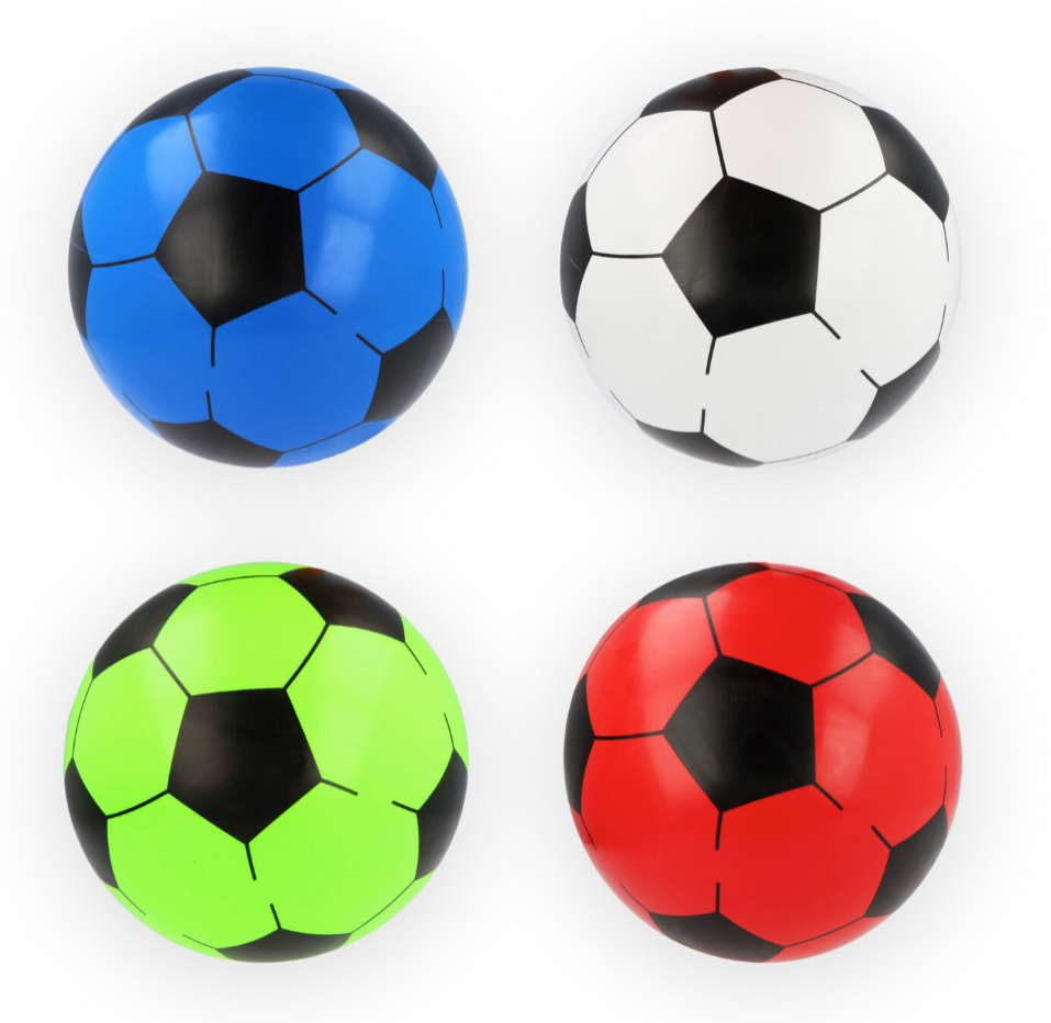 PVC Football (23cm) 4 Assorted Colours