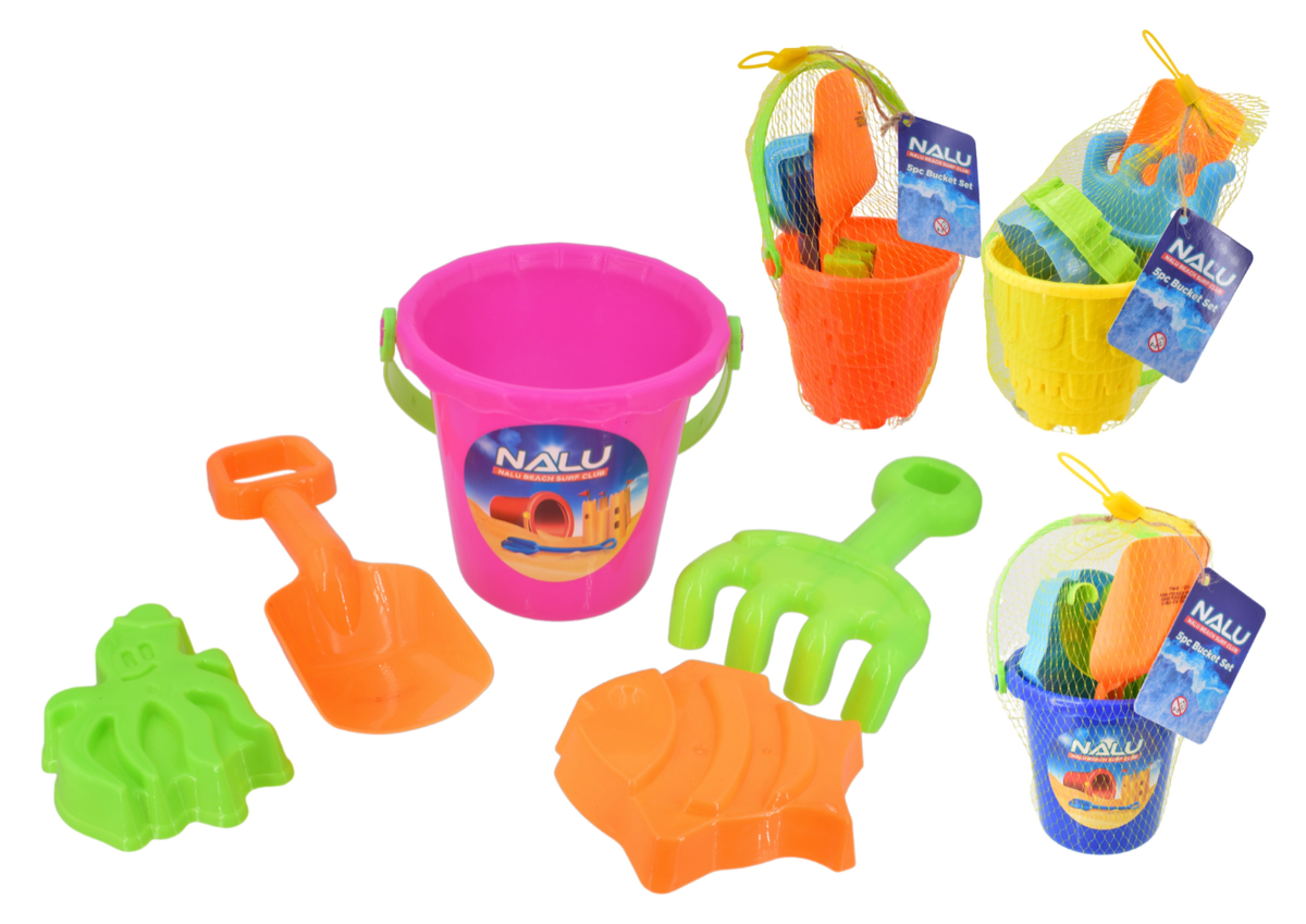4" / 10.5cm 5pc Small Bucket Sets