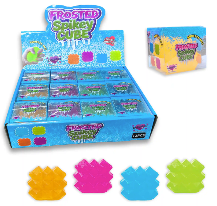 5CM FROSTED MALTOSE SPIKEY CUBE