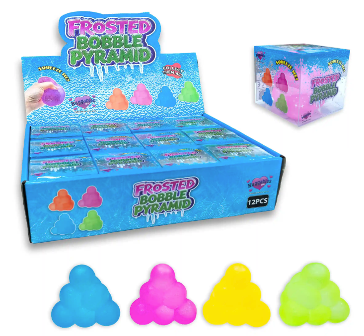 6.5CM FROSTED MALTOSE BOBBLE PYRAMID