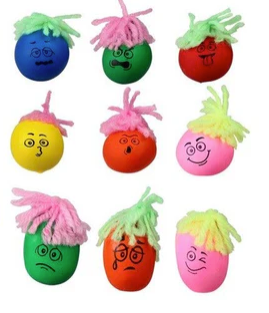 MOODY SQUEEZE FACE - ASSORTED COLOURS