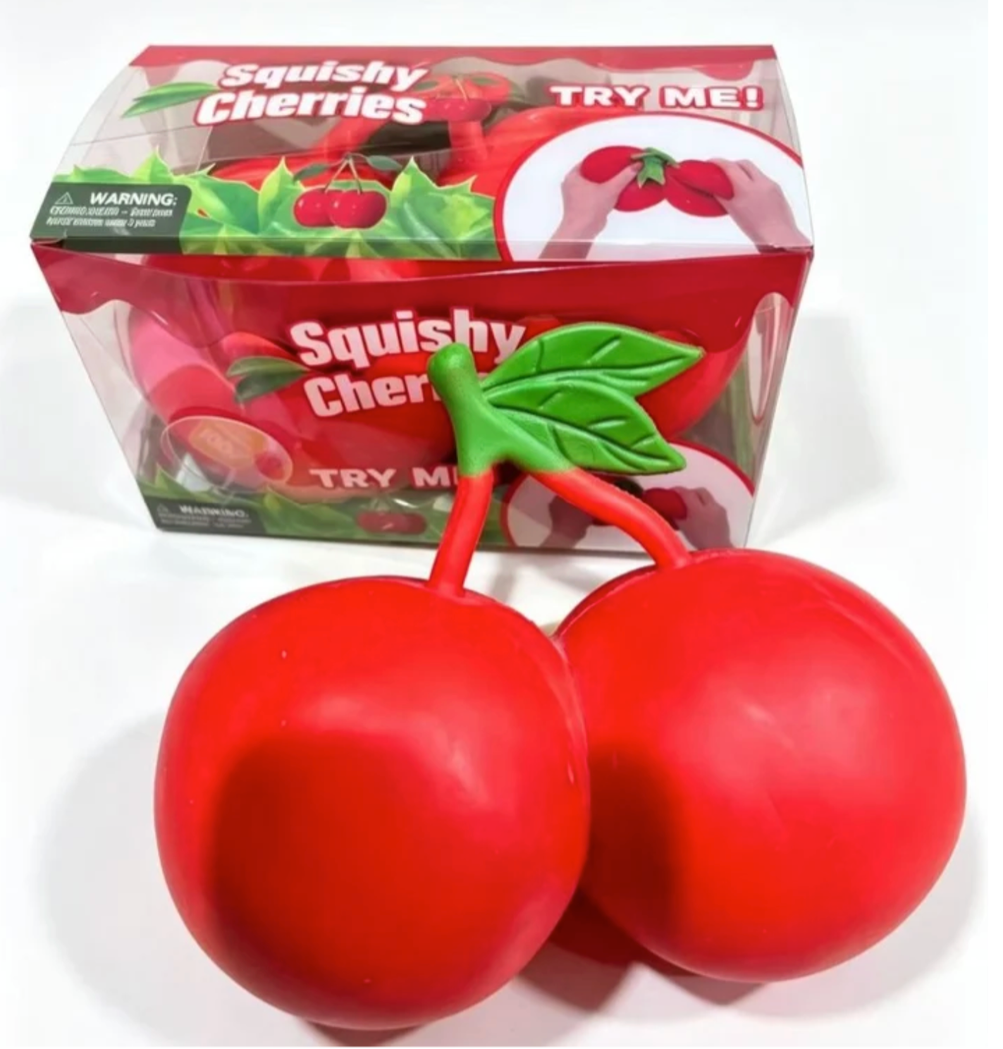 Jumbo Squishy Cherry