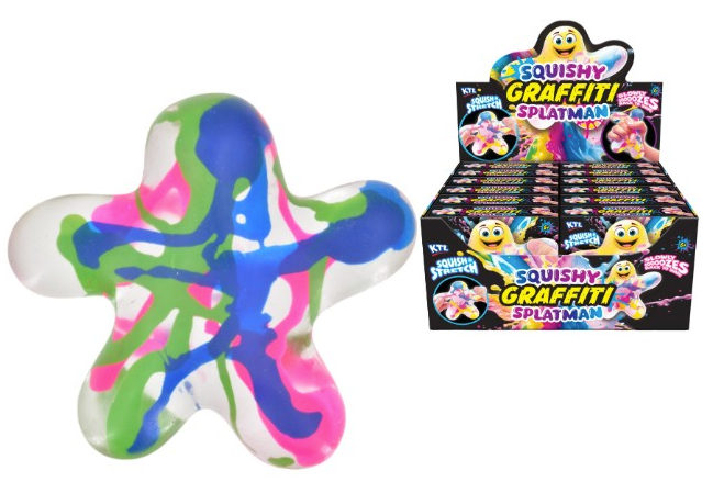 Squishy Sugar Maltose Graffiti Stretchy Man