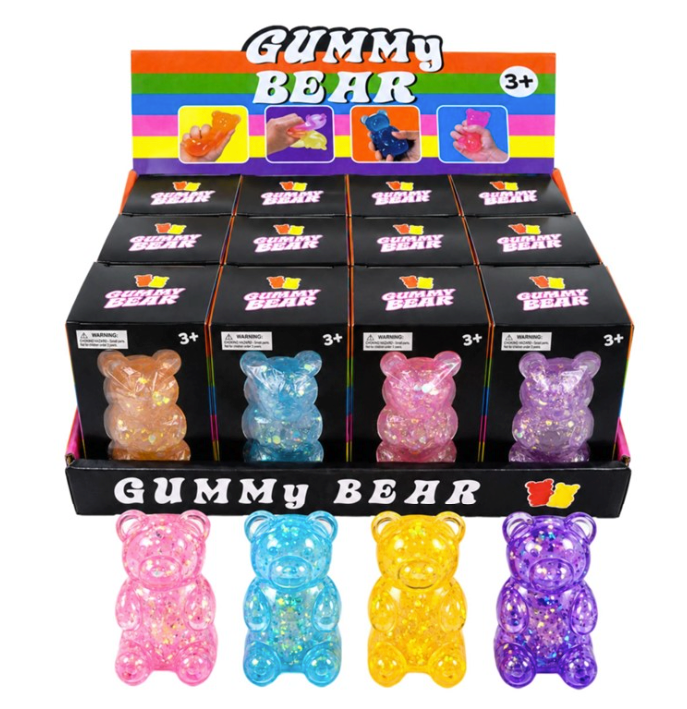 7CM GLITTER MALTOSE BEAR