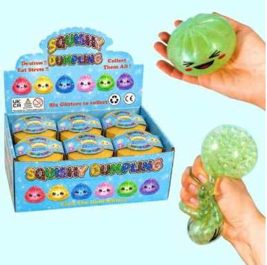 SQUISHY DUMPLINGS - GLITTER ORBS