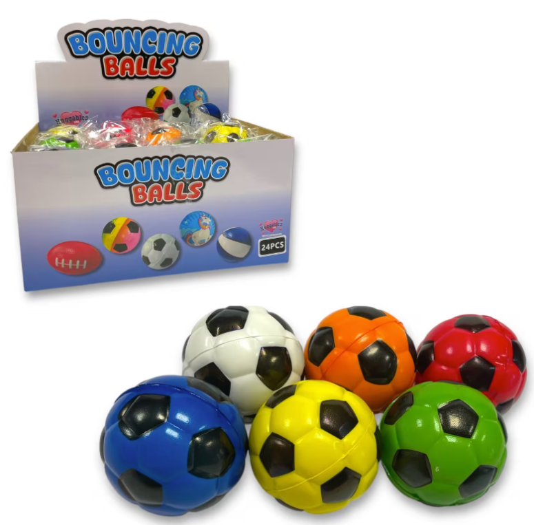 6.3CM SOCCER PU BALL MIX
