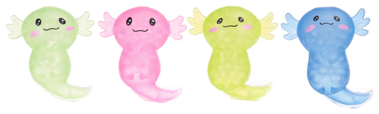 10CM BEADED SQUEEZE AXOLOTL 4 ASST (DB)
