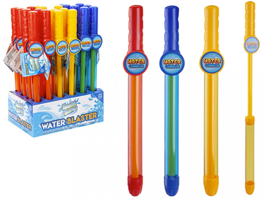SPLASH SQUAD WATER BLASTER 14.5" 3 ASSORTED COLOURS