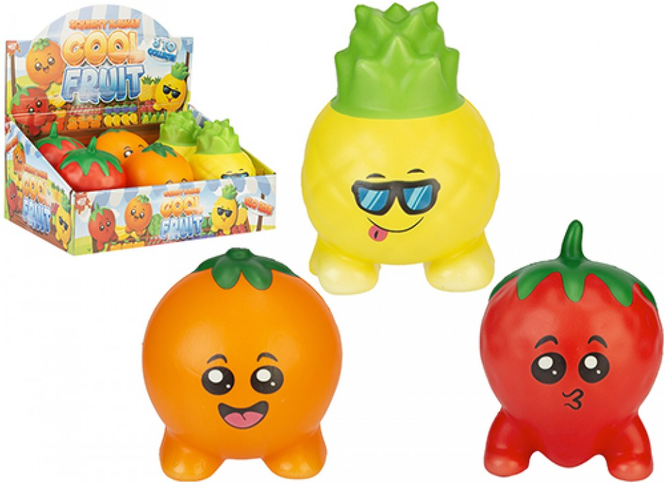 WIZZ TOYS KAWAII COOL FRUIT LARGE SQUISHY SLOW RISE 18CM