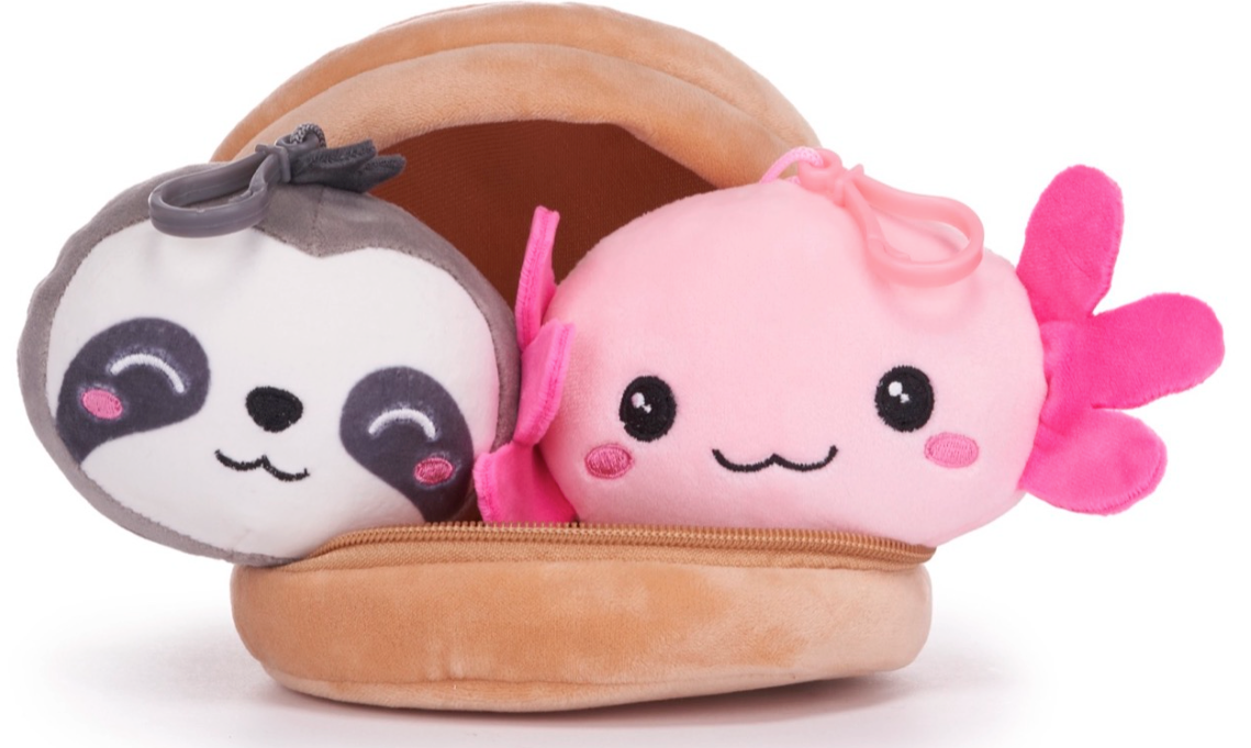 14CM KAWAII KUTIES DUMPLING WITH 2 BAGCLIPS