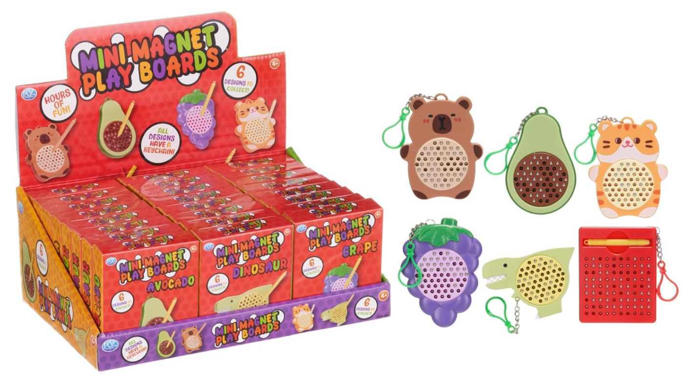 MINI MAGNET PLAY BOARD 6 ASST (DB)