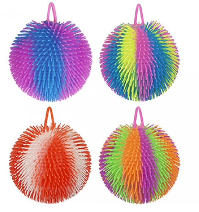 SPIKY BALL 20CM 4 ASSORTED