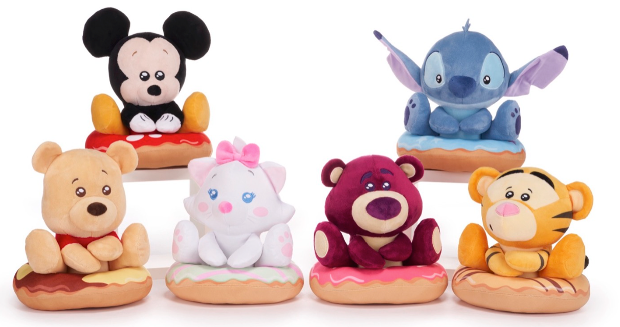 8"/20CM DISNEY DONUTS S/3 6 ASST