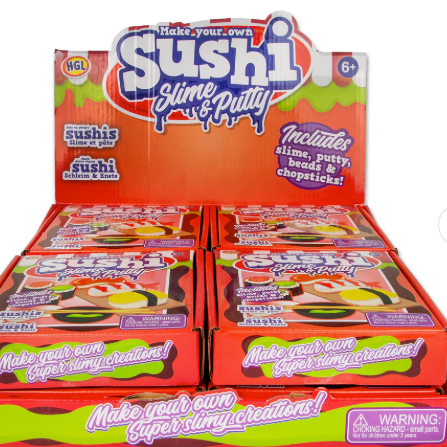MAKE YOUR OWN SUSHI SLIME & PUTTY