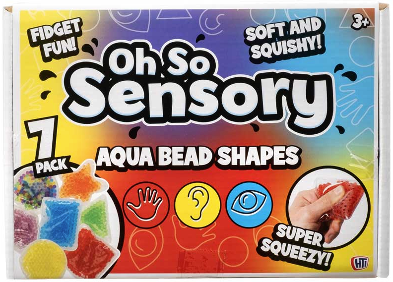 Oh So Sensory Aqua Bead Shapes