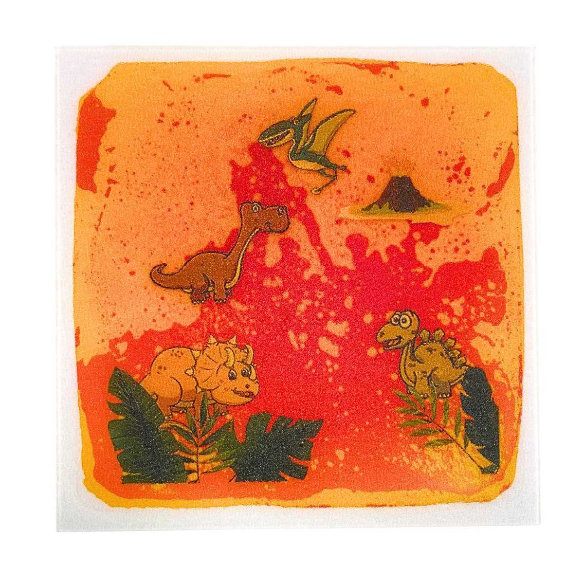 Animal Themed Liquid Floor Sensory Tiles Set of 4 30cm