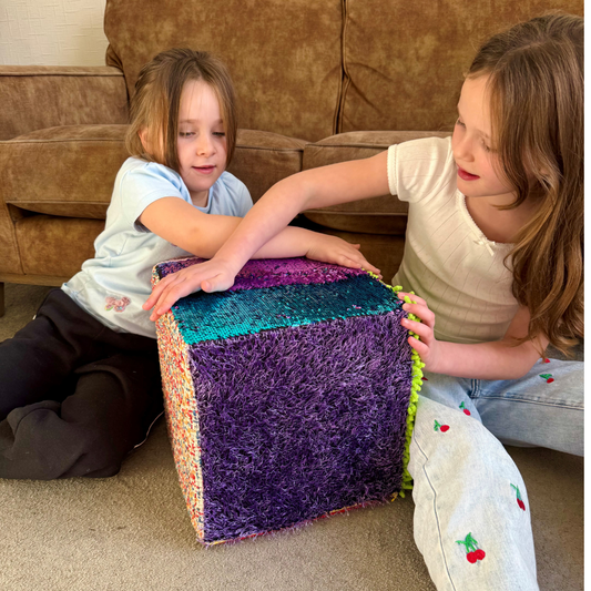 Giant Textured Cube