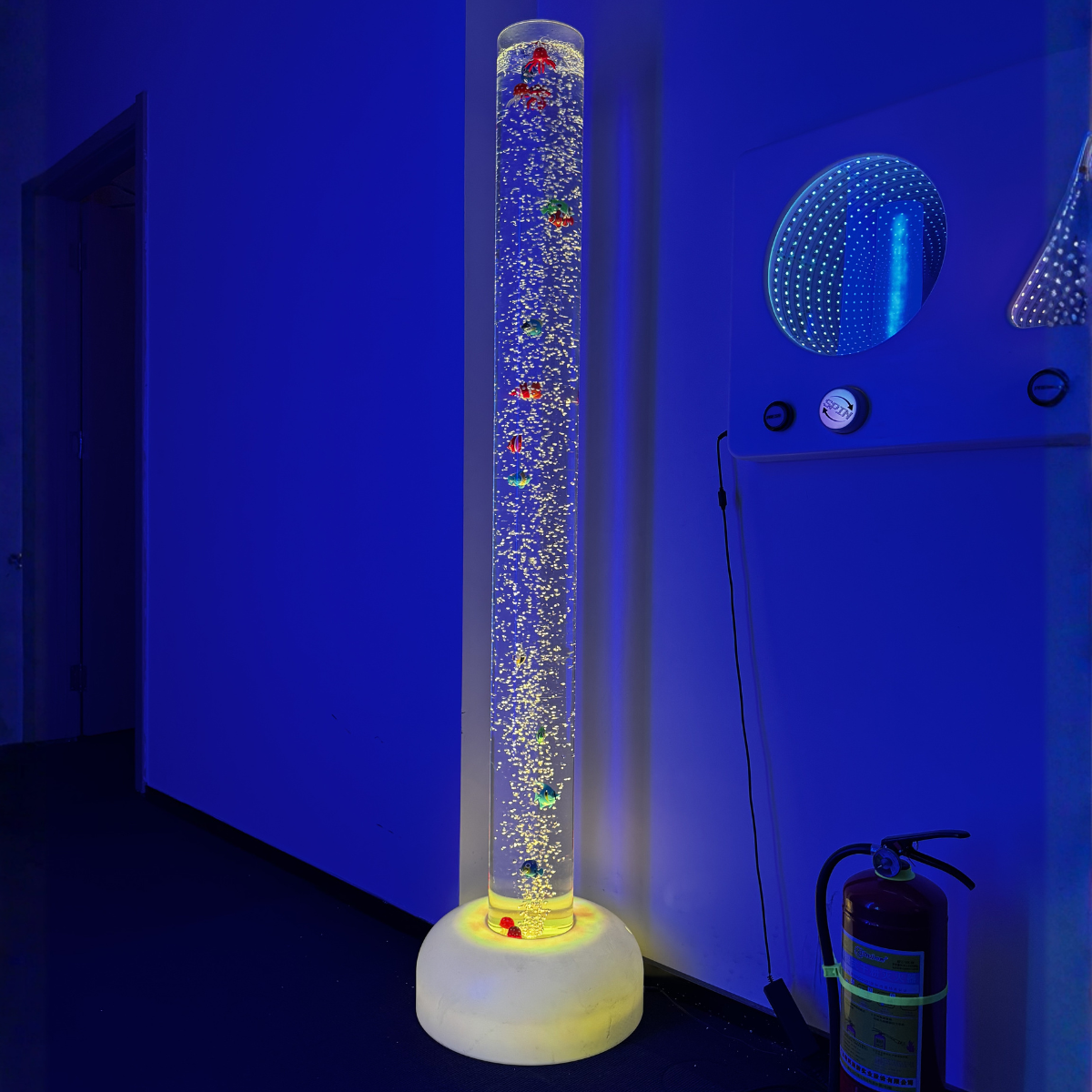 180cm Bubble Tube with Light Up Base