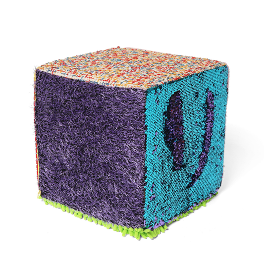 Giant Textured Cube