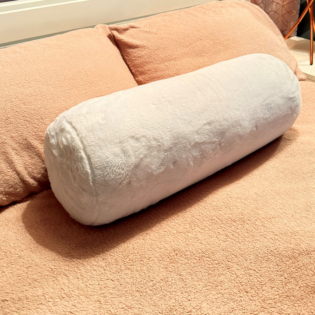 LED Bolster Cushion – White