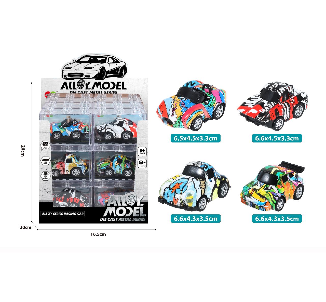DIECAST GRAFFITI CAR
