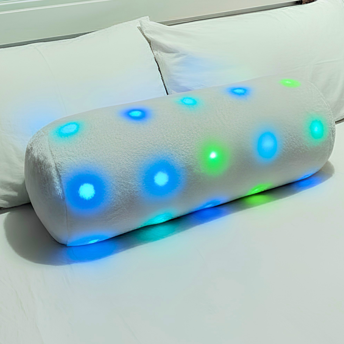 LED Bolster Cushion – White
